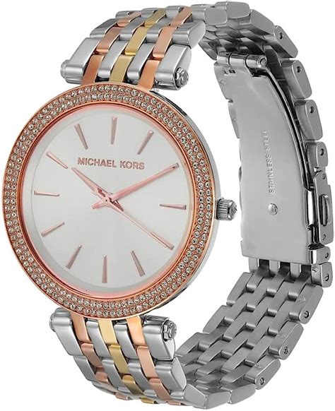 michael kors women's darci tri tone watch mk3203|Michael Kors Darci Three.